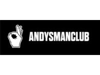 andys man club logo