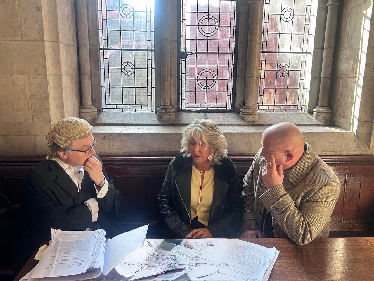 Maggie Oliver in meeting