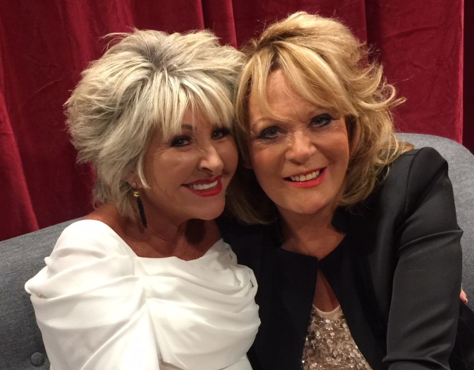 With Sherrie Hewson