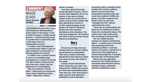 Express opinion piece