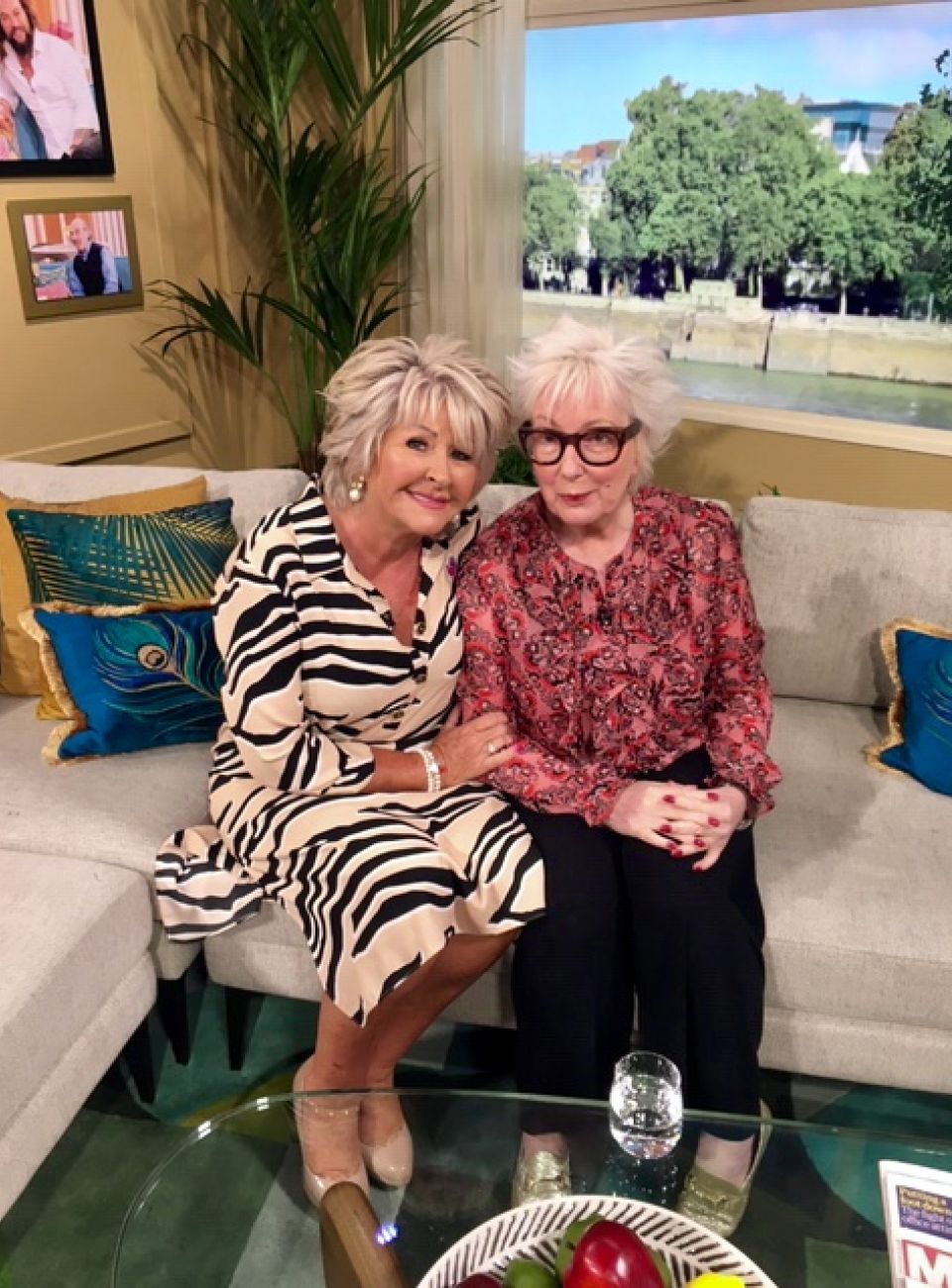 With Jenny Éclair on ‘This Morning’ 