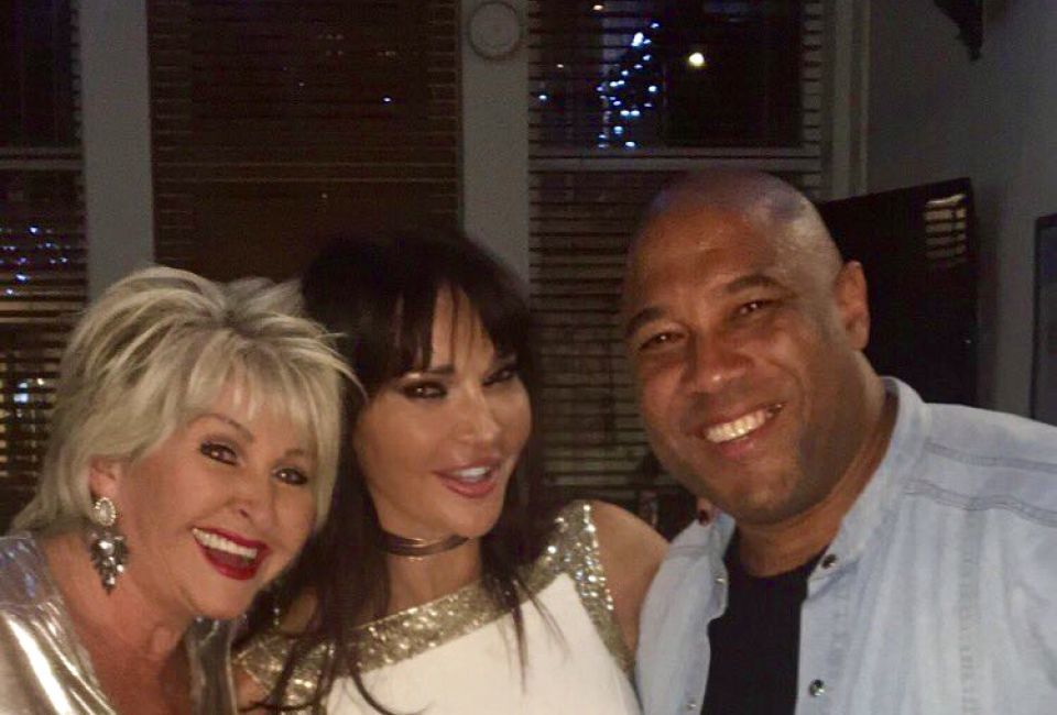 With John Barnes and Lizzie Cundy 