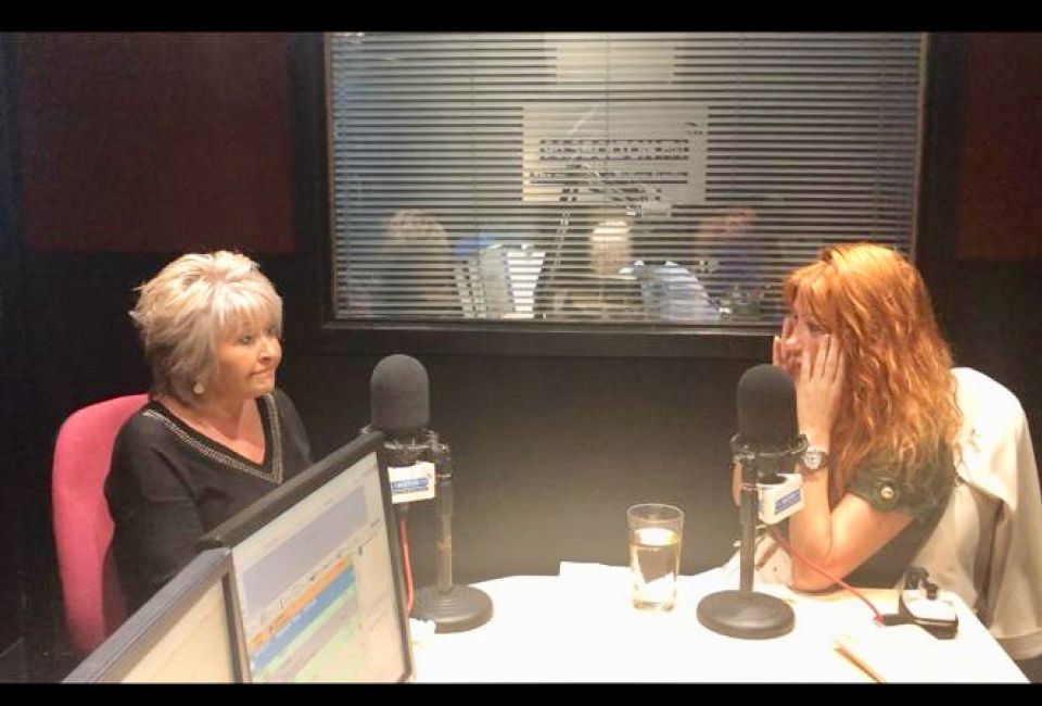 Speaking to Michaela Wain on her podcast