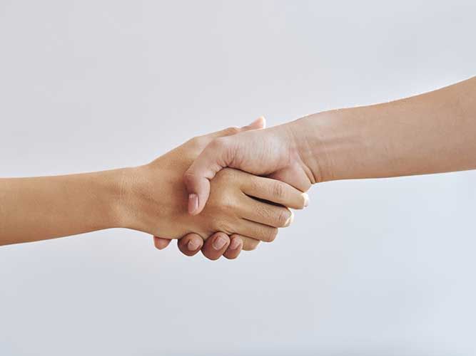 helping hand