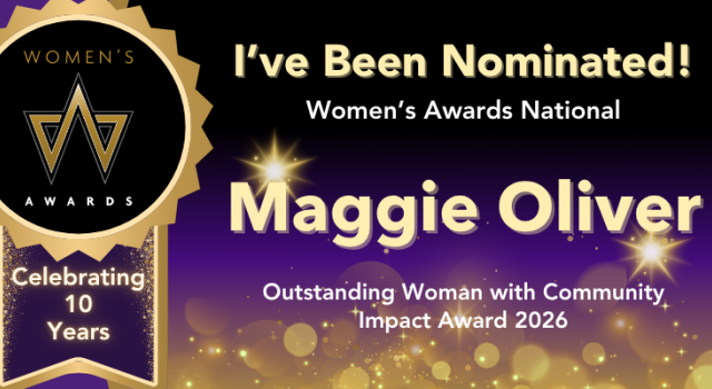 Maggie Oliver Nominated for National Women’s Award 2026