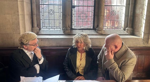Maggie Oliver in meeting